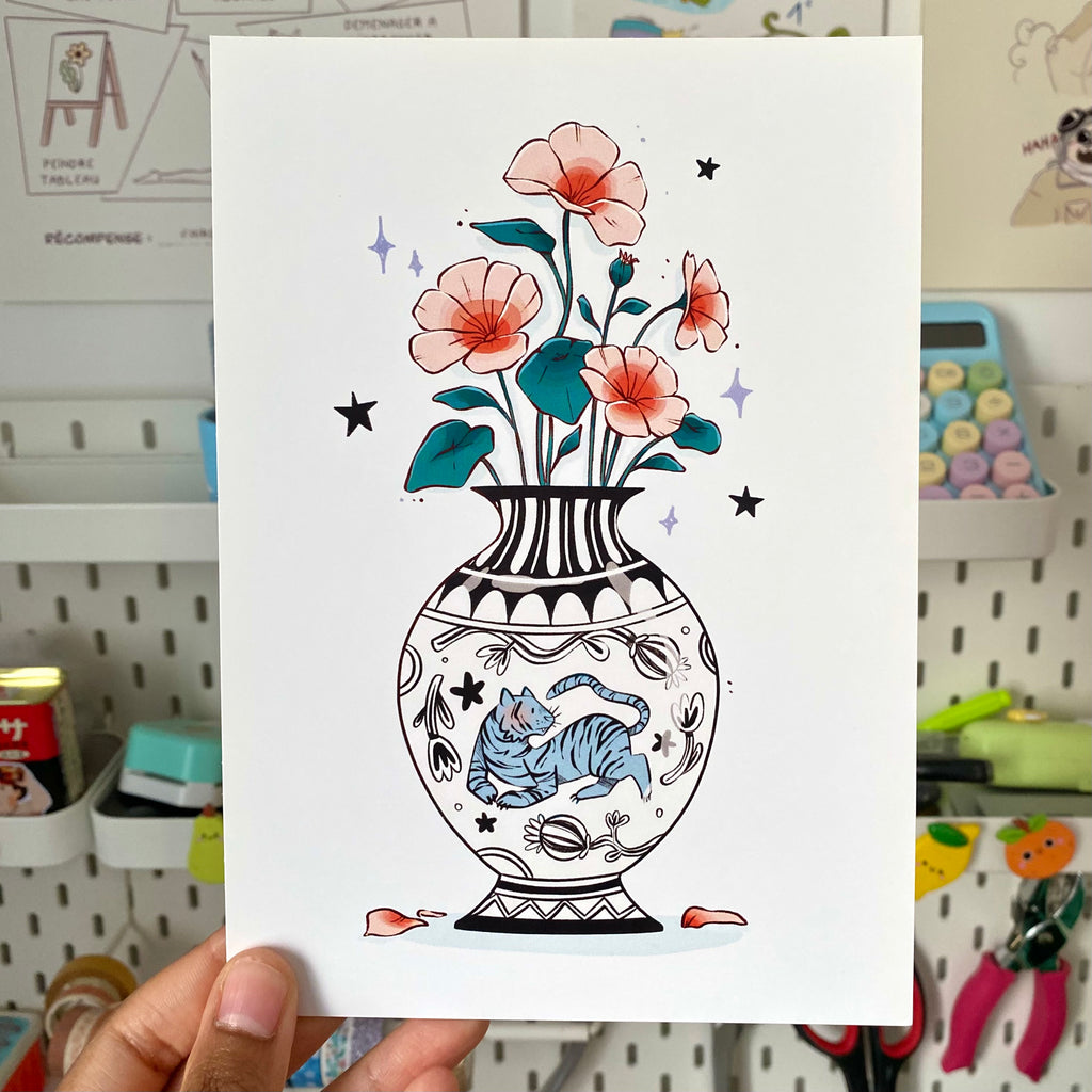 Tiger Vase
