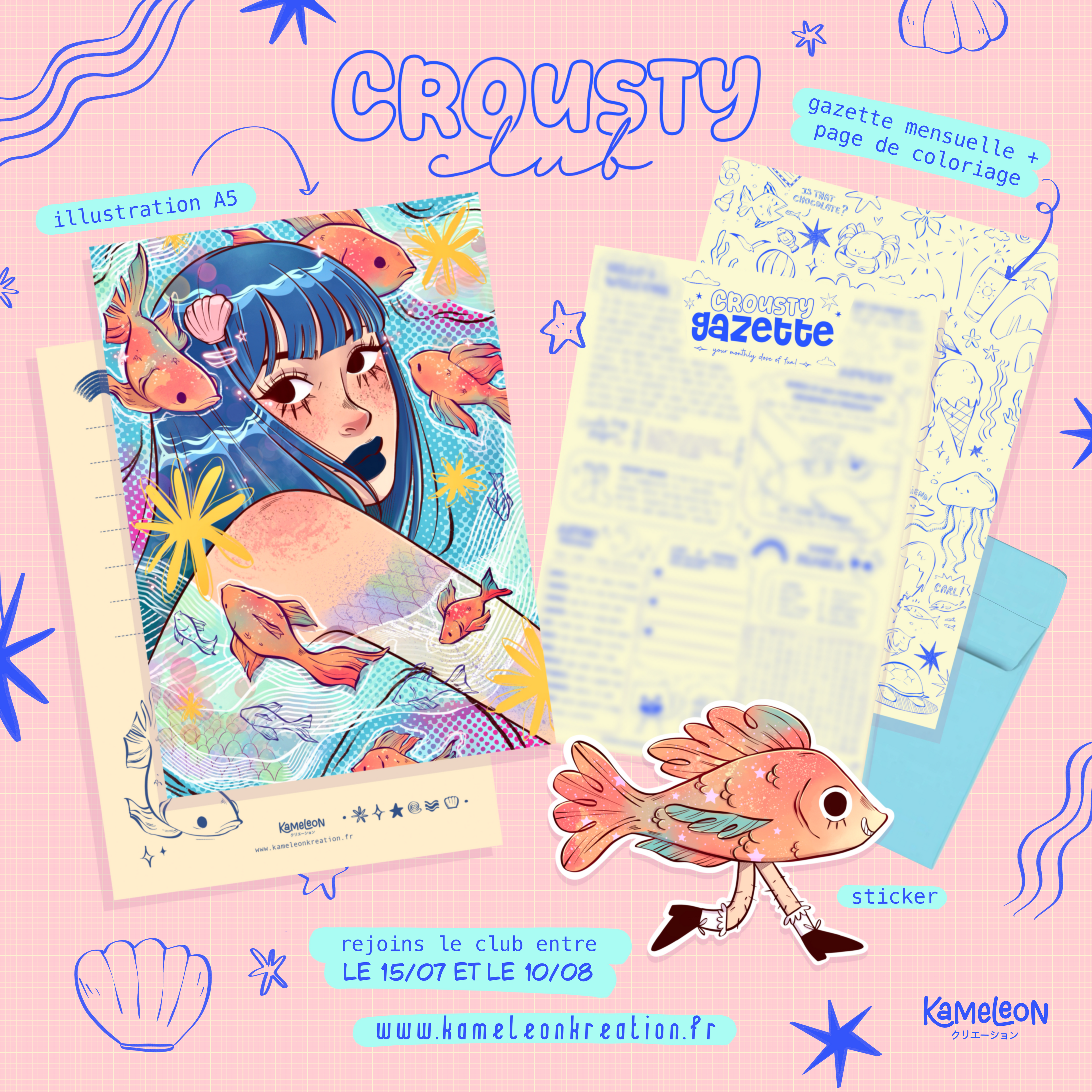 Crousty Club - Juillet (ÉTÉ AQUATIQUE)
